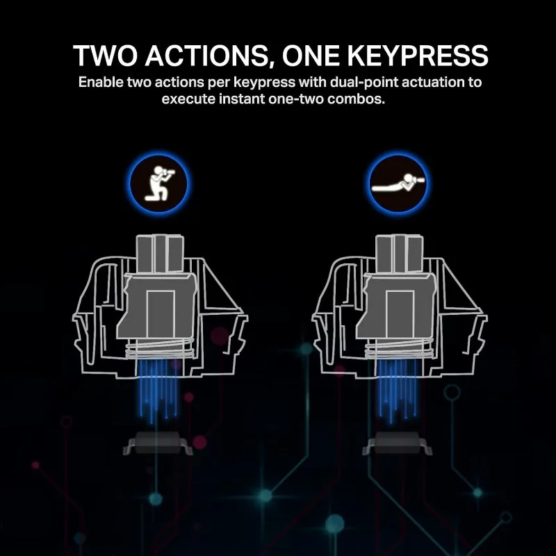 8K Polling Rate Hall Effect Mechanical Keyboard 68 Keys Rapid Trigger Magnetic Switch Gamer Teclado 65% Gaming Keyboard Wireless