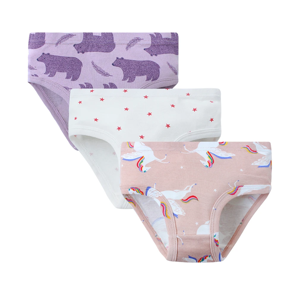 Хлопковые трусики для маленьких девочек, мягкое нижнее белье для малышей, Multipack