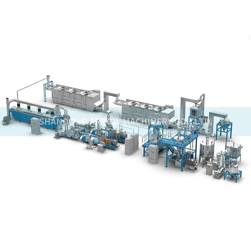 Fully Automatic Artificial Rice Couscous Extruder Processing Production Line Making Machine