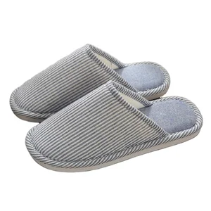 2026 Fashion Indoor for Slippers Comfortable Non-Slip Absorbent Floor Shoes Soft Summer Autumn Winter Couple's Wholesale