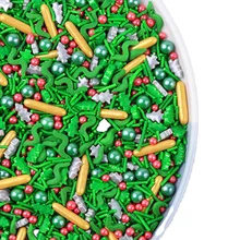 New arrival Christmas sprinkles edible sprinkles candy for cake bakery decoration