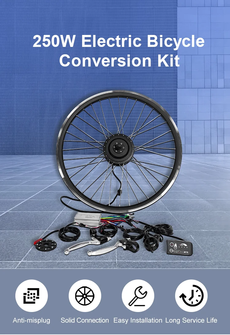 350w 500w Electric Bike Kit For Motor Bike 20''29'' Fat Wheel With 36v