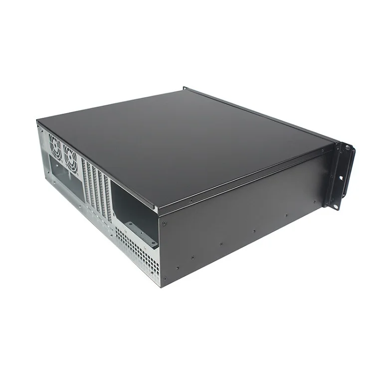 Good Heat Dissipation Large Storage Atx Mainboard 3U Rackmount Chassis Server Case