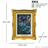 Iris flower photo frame fridge magnet decorative piece