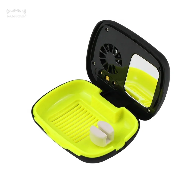 Мини-стерилизатор UVC с вентилятором, ультрафиолетовая светодиодная подсветка, портативная зубная щетка, стерилизатор, дезинфицирующее средство для зубной щетки