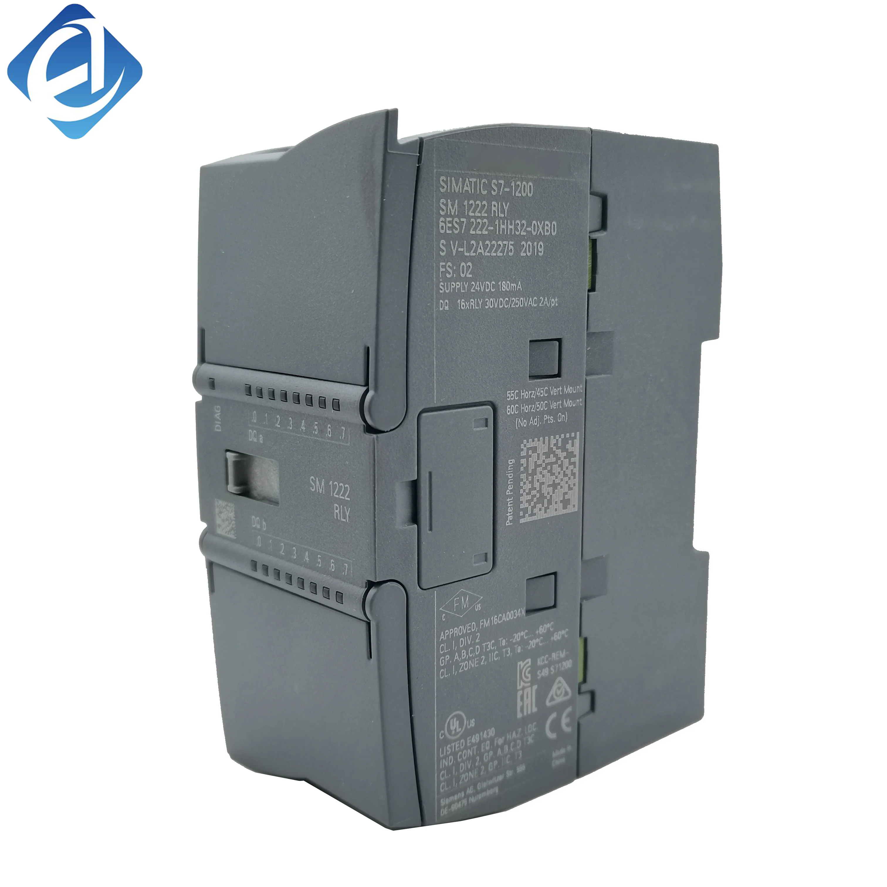 New Original 6ES7 222-1HH32-0XB0 6ES7222-1HH32-0XB0 digital relay output expansion module for Siemens S7-1200 PLC, 16-channel switching signal output, stable contact performance and strong load capacity. Supports system I/O expansion,