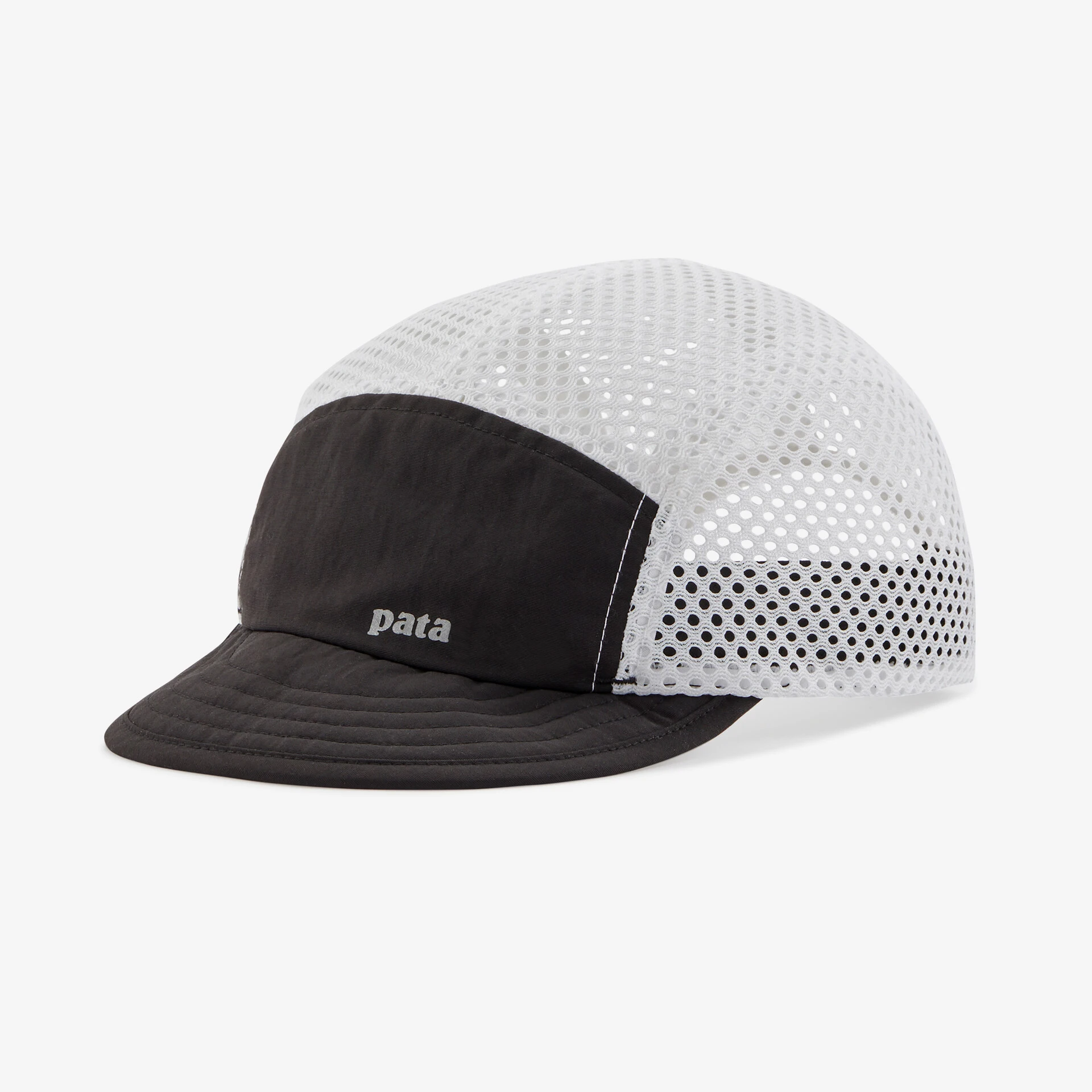 5 Panel Hats Custom All Mesh Running Hat Sports Lightweight Packable Foam Brim Nylon Running Hat With Print logo Duckbill Cap