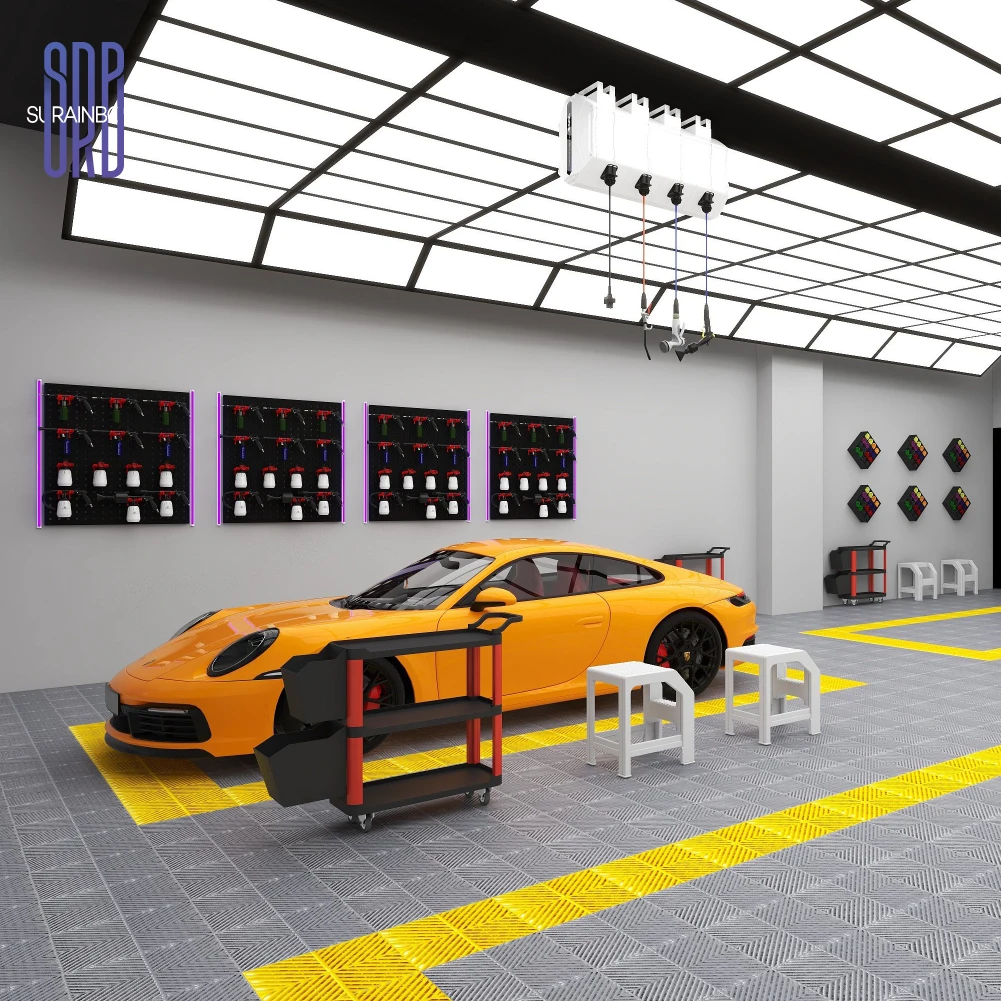 Индивидуальный дизайн светодиодный шестиугольный студийный магазин одежды весь выходной план для магазина по уходу за автомобилем