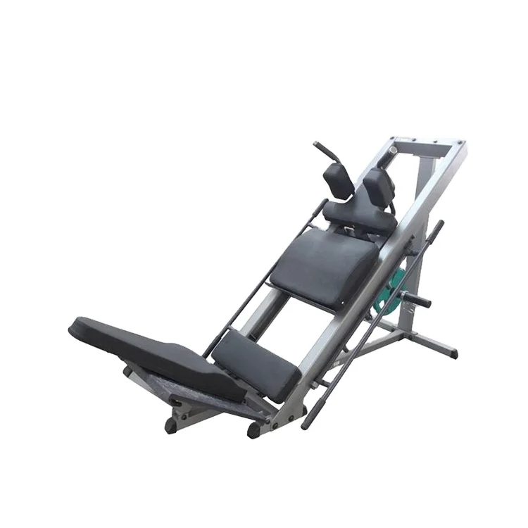Китайский Горизонтальный Сидящая линейный приседать или взломать части машины тренажер для ног оборудование фитнеса