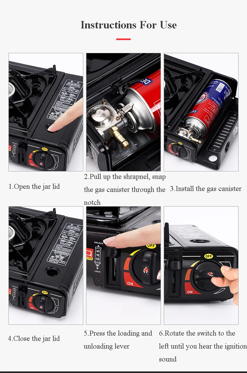 Hot Selling New Best Portable Picnic Gas Stove For Mountaineering And