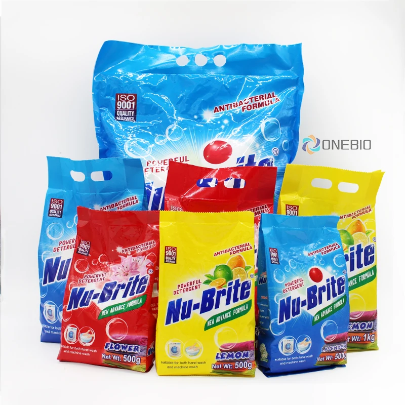 Best Selling High Foam Laundry Detergent Powder Wholesale Lavender and Floral Fragrance for Washing Clothes Disposable supplier
