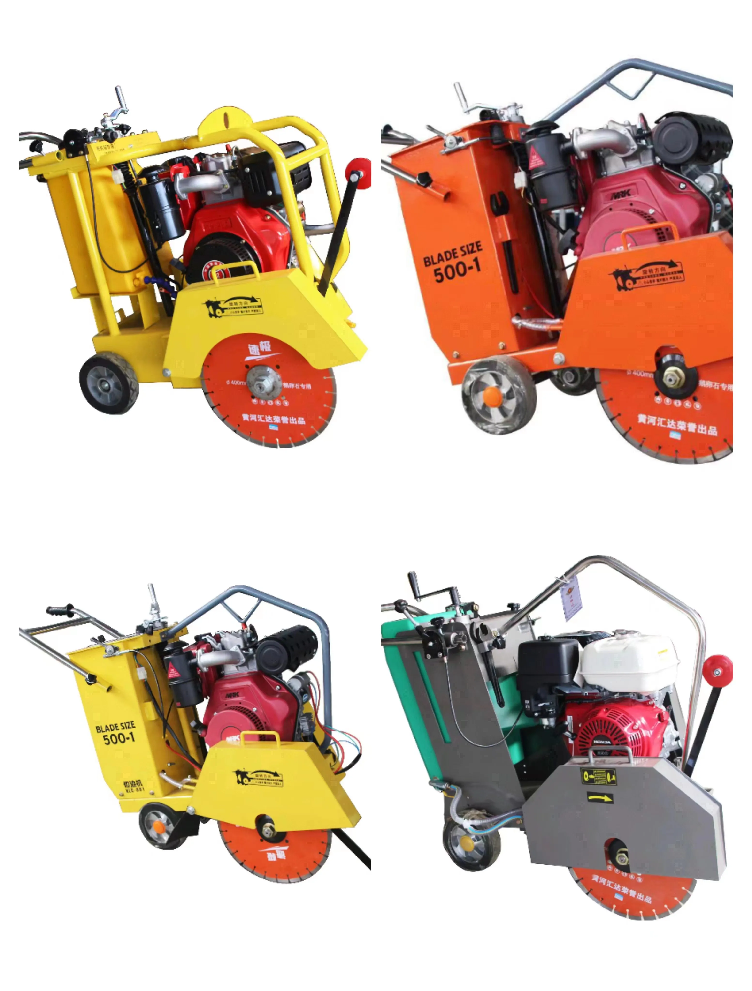 500 Blade Floor Saw Cut Asphalt Concrete Cutter Road Machine Buy