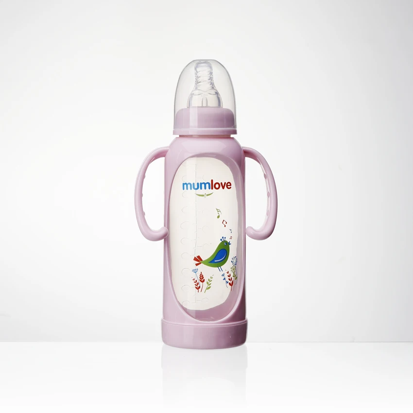 
 Полипропиленовая бутылочка для кормления с ручкой, симпатичный дизайн, фабрика детских товаров  