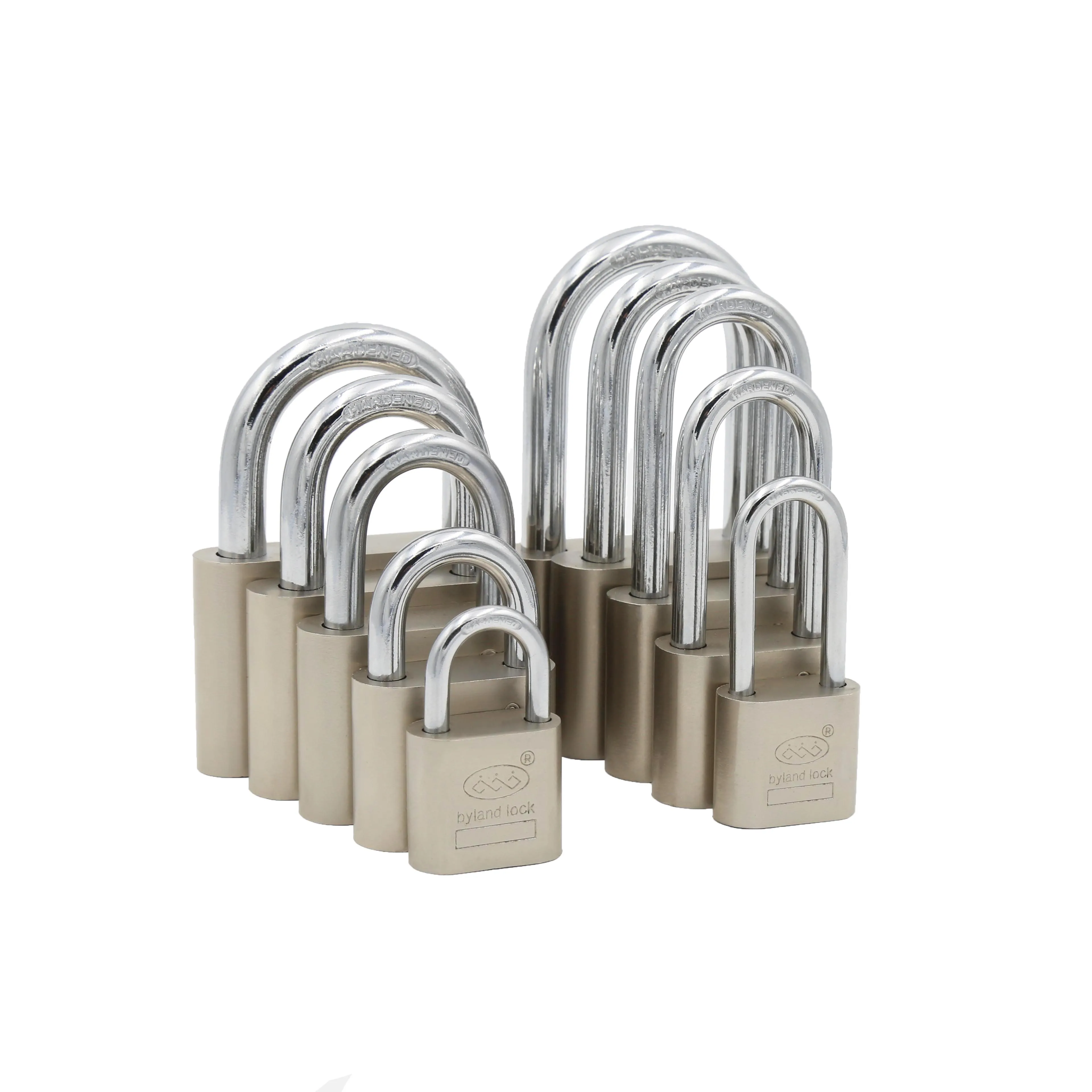 ZH001 High Quality and Safety Iron Padlock Matte Blade Fillet Padlock