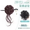 Bamboo hairpin bun hairstyle [Dark Brown] - Hairpin included