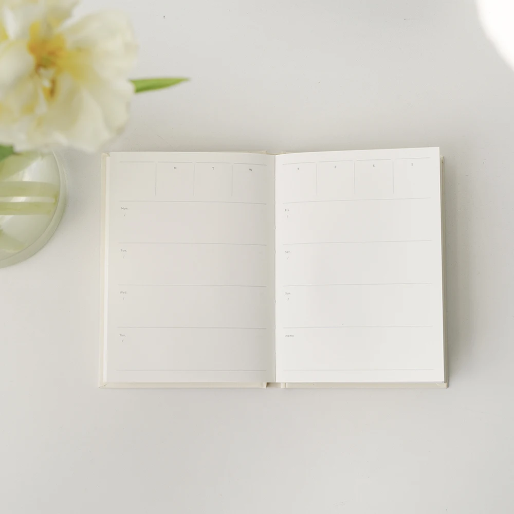 Fancy Eco-friendly Paper Journal Custom Printing Hardcover Notebooks 200 Pages A6 Size Diary Nice Note Book