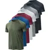 Lot de 7 Noir Noir Gris Foncé Gris Clair Rouge Vin Bleu Foncé Vert Armée