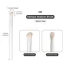 White Oblique Shadow Brush