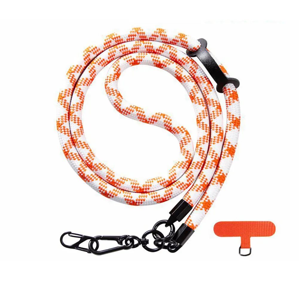 Laudtec SJS005 Accessories Customized Adjuster Adjustable Rope Case 2 In 1 Cell Strap Mobile Chain Phone Lanyard factory