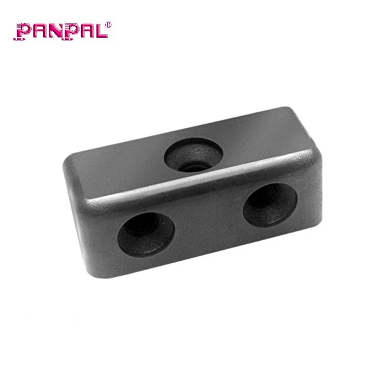 Black Bumper Block Sliding Window Limiter Anti-Collision Block Door Sliding  Window Lock Catch Protective Modesty  Block