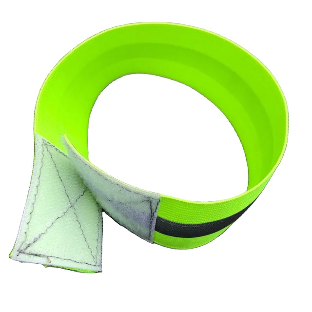 Polyester Reflective Ribbons Of Different Sizes With Reflective Strips Webbing For Garment