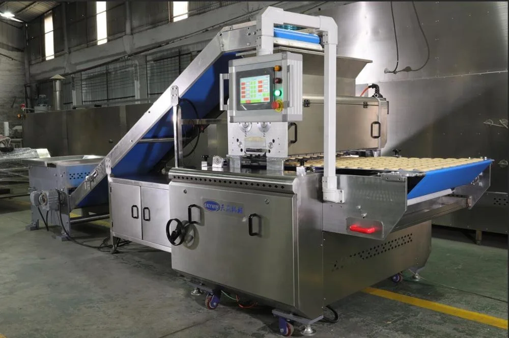 
 Автоматическая машина для изготовления печенья Skywin, небольшая машина для изготовления печенья с упаковочной машиной для печенья  