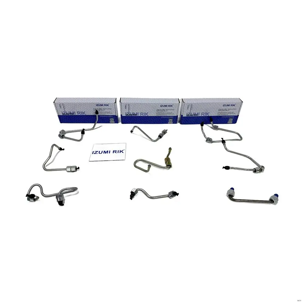 High Quality Engine Parts IZUMI RIK 10PE1 High Pressure Fuel Pipe for Isuzu