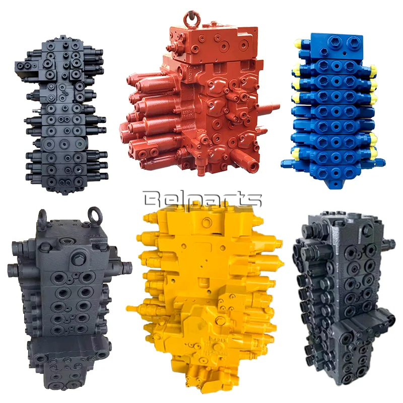 Клапан управления экскаватором Belparts гидравлический клапан pc40mr-2 pc40mr-1 pc40 для komatsu 723-18-13601 723-18-13602