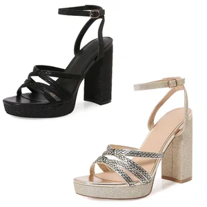 ODM OEM Platform High Heel Party Shoes Snake Print 11cm Large Size Nightclub Pumps Comfortable Stable Design for Women