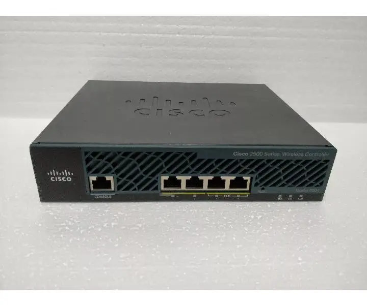 AP License AIR-CT2504-K9 W/ Adapter Controller Wireless 2504