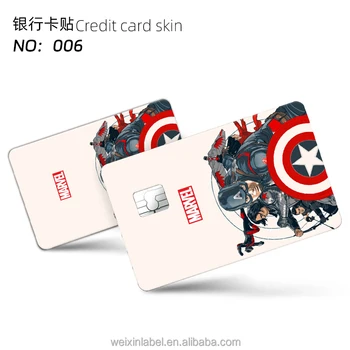 Super Hero Credit Card Skin