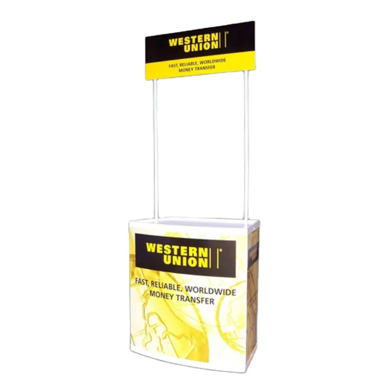 Promotion Counter Table Kiosk Trade Show Display Supermarket Demo Pop up Booth
