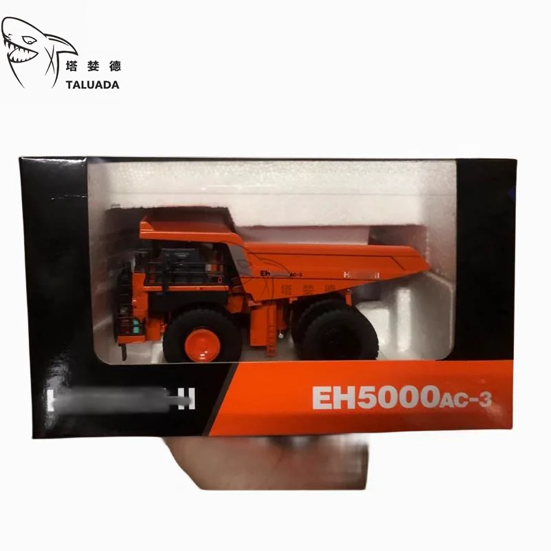 TALUADA HITACHI EH5000AC-3 EX8000 Alloy 1:87 Scale Dump Truck Excavator  Model Toy