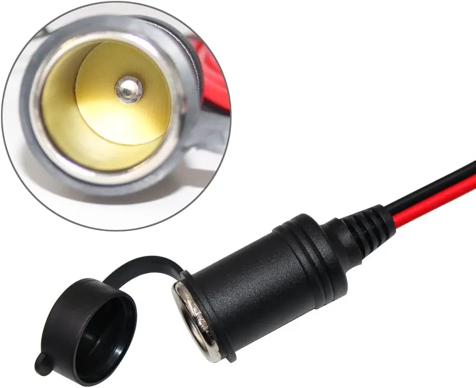 Prolunga Accendisigari 12V Chanzon 16AWG 1,8m – Cavo Rame Puro Per Auto, Certificazione UL
