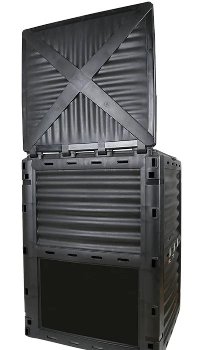 300l plastic garden compost bin