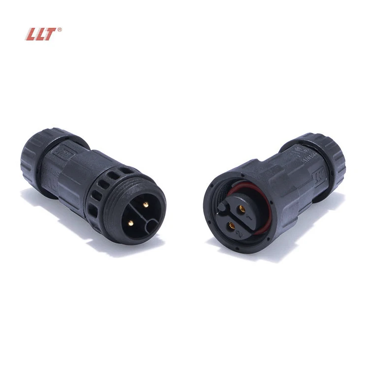 Llt M19 Ip68 2 3 4 5 6 7 9 10 Pin Cable Connector Male And Female Plug ...