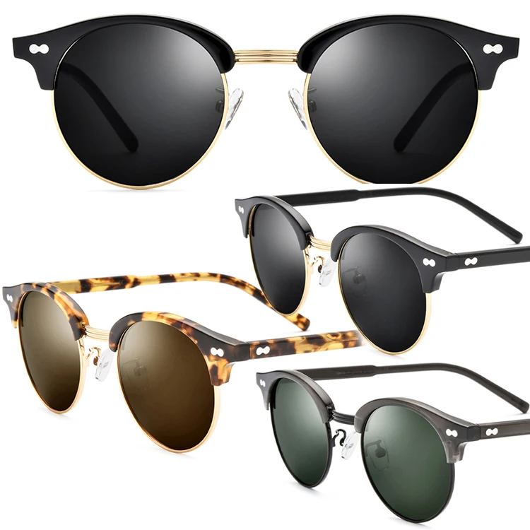 dark green frame sunglasses