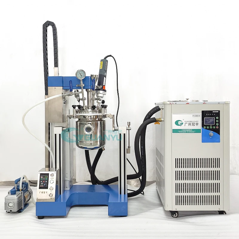 Промышленный жидкостный смеситель 2-10л, химический стеклянный реакторный биореактор от производителя лаборатории по низкой цене