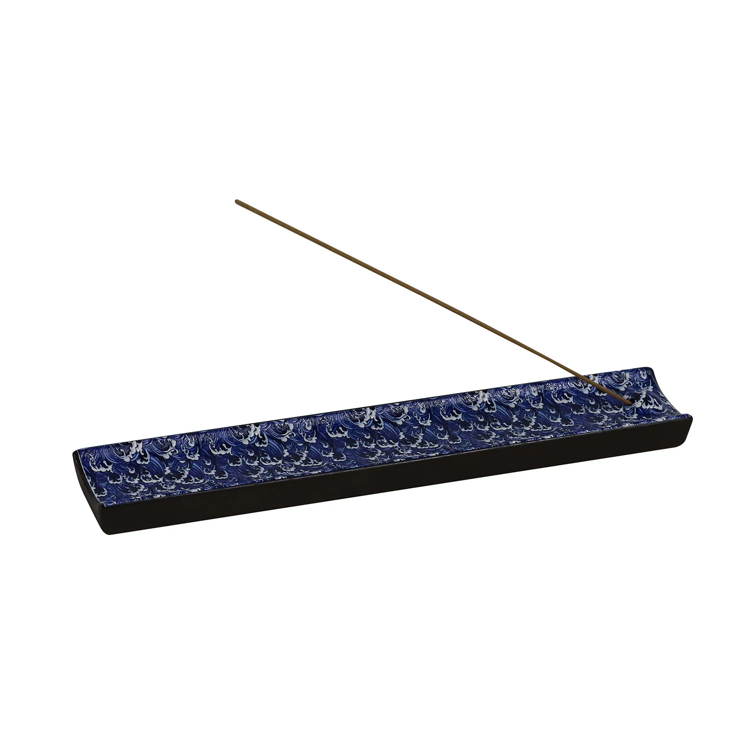 Synwish Custom Pattern Color Unique Blue Porcelain Incense Holder Stick Incense for Home Decoration factory