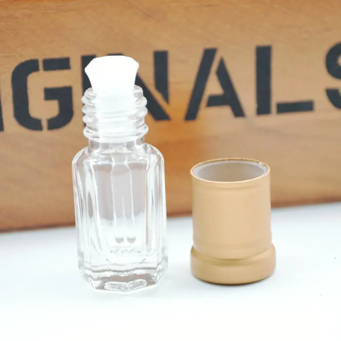 Perfume Oil Oud Glass Bottle 12 ml with Custom logo
