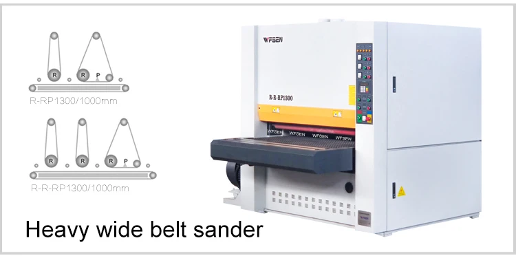 Cabinet door mdf plywood woodwork calibrate wide belt sander sanding machine for wood