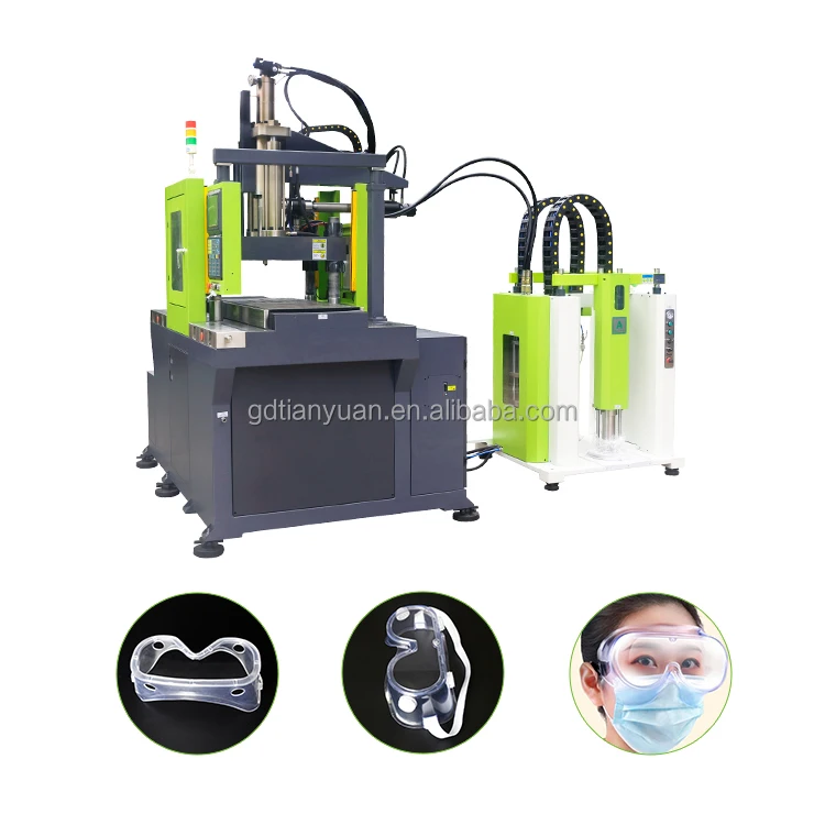Industrial Grade LSR Injection Machine for Silicone Protective Goggles | Safety Eyewear Molding Equipment