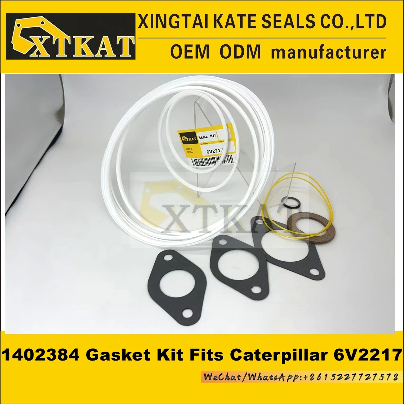 XTKAT 6V2217 Gasket Kit - Reliable Excavator Transmission Seals