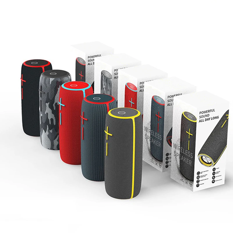 P21 portable Fabric Floating TWS Bluetooth 5.0 Wireless Speaker IPX7 Waterproof Portable High Quality Sound Subwoofer Speakers - ANKUX.COM