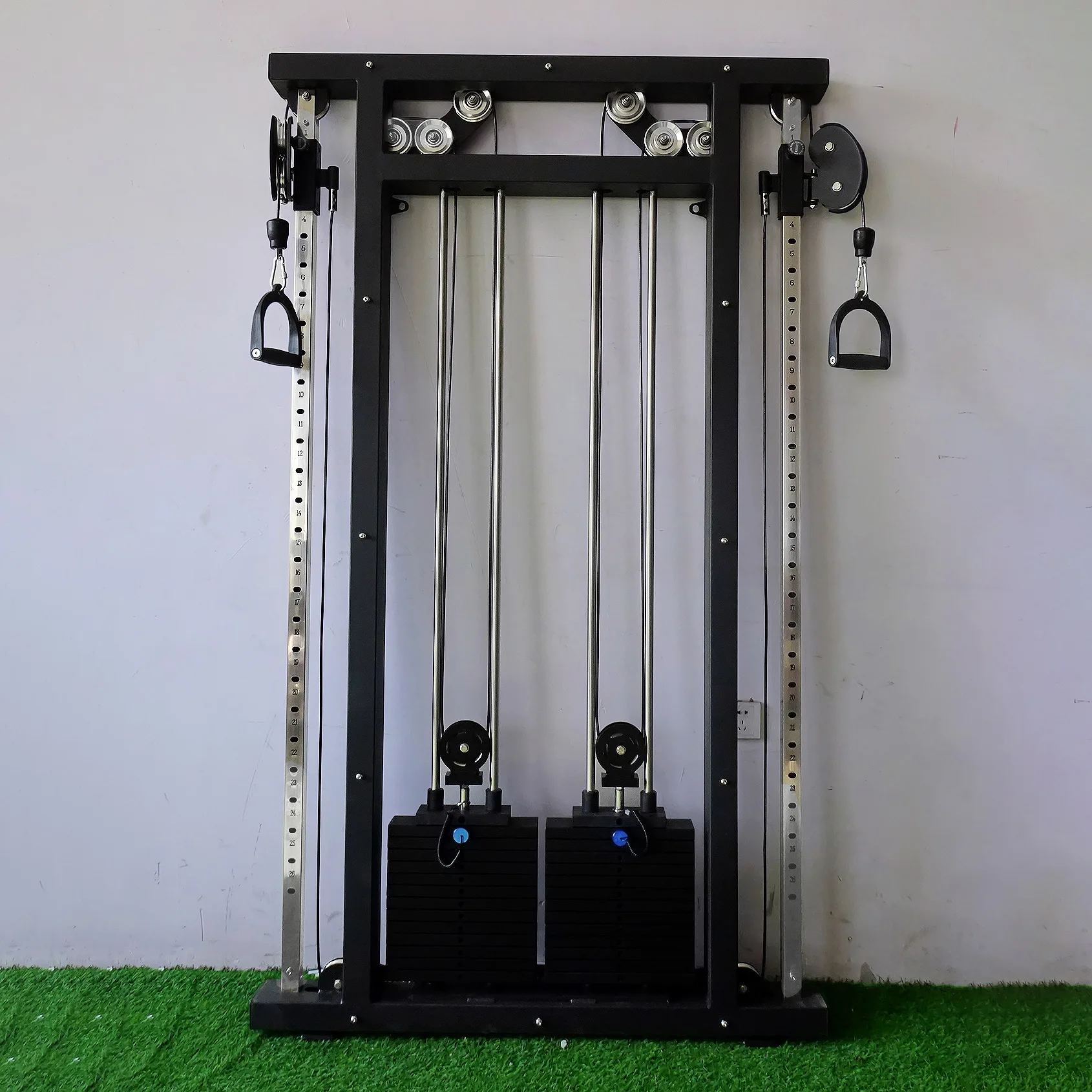 FTS Glide Functional Trainer Wall-Mounted Cross Trainer for Home and Commercial Gym Training Made of Durable Plate details