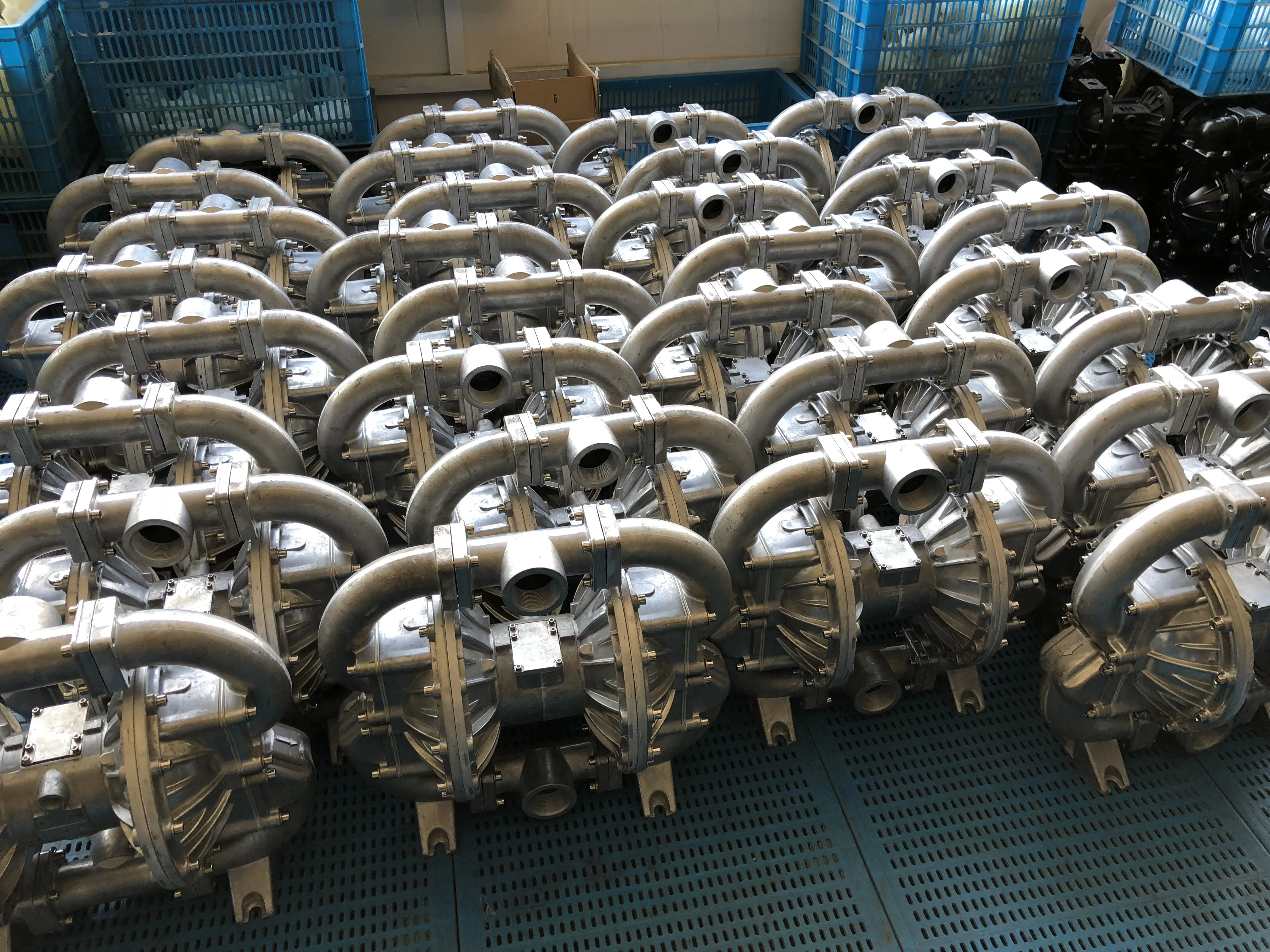 MK Series Aluminum Alloy Polypropylene Flap Valve Diaphragm Pump Sample for Waste Water Industry