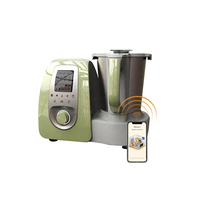 QANA Factory Wholesale OEM Household Thermomix Multi-function Blender Cooking Machine Commercial Food Processor Kitchen Robot