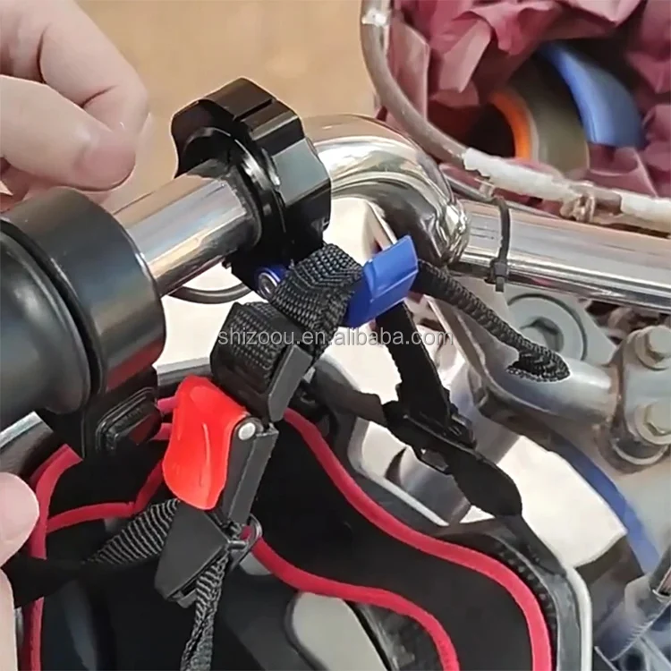 XAN crochet de casque de scooter Accessoire de scooter de moto d'acier