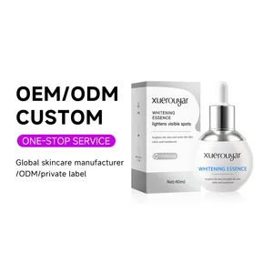 OEM ODM Natural Niacinamide Anti-aging Moisturizing Brightening Whitening Essence Lightens Visible Spots Skin Care Facial Serum