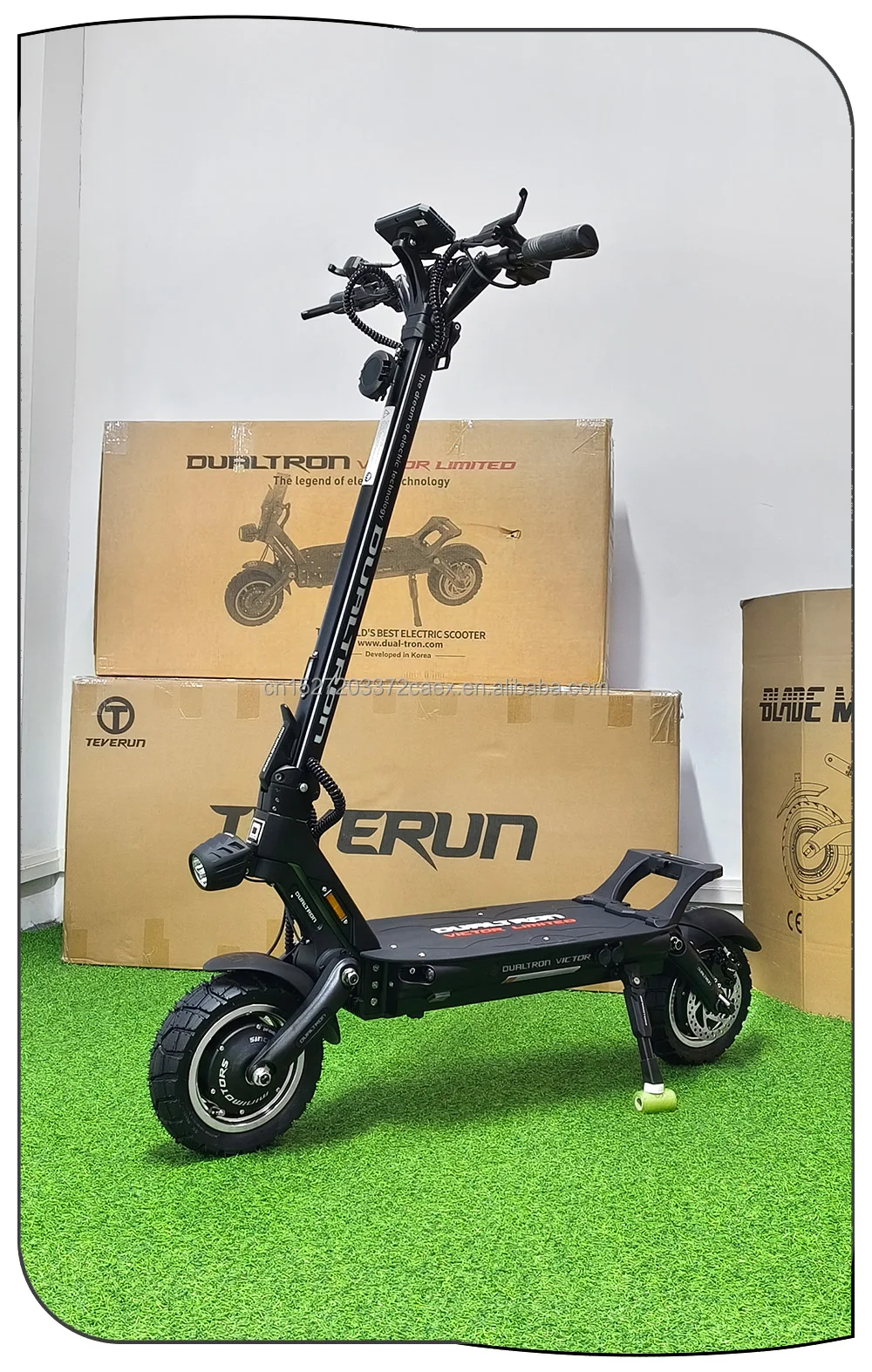 2025 빅터 리미티드 듀얼트론 60V 35AH 전동 스쿠터 1300W*2 듀얼 모터 럭셔리+ 알루미늄 미니모터스 정품 스쿠터